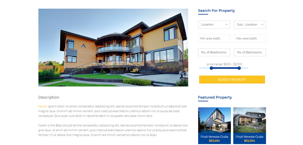 Single property