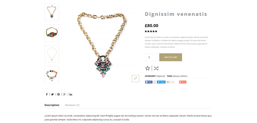 Product page