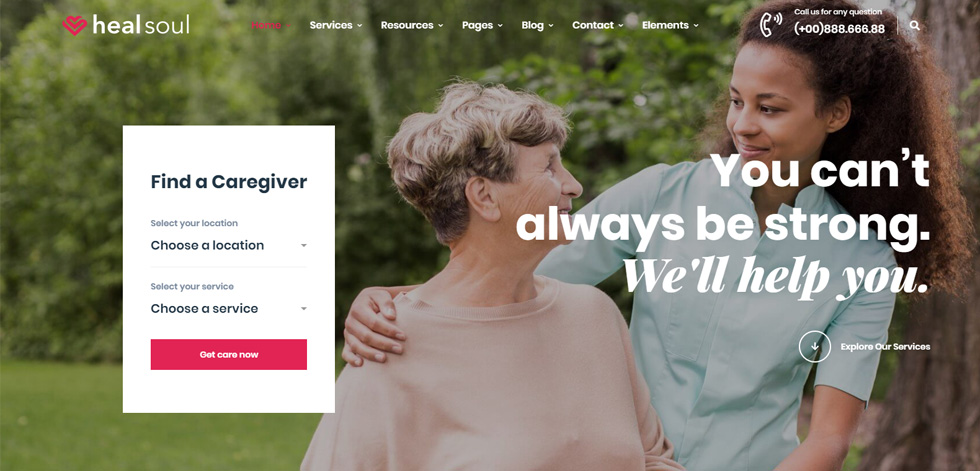 Home page