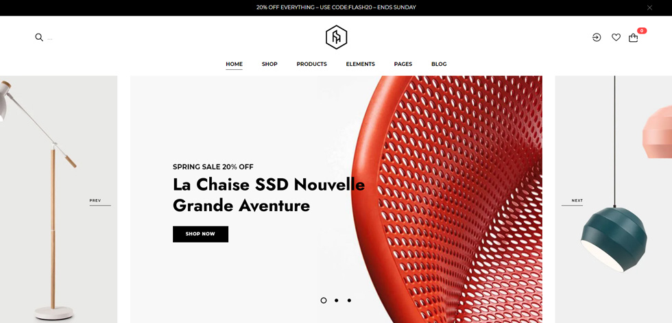 Home page