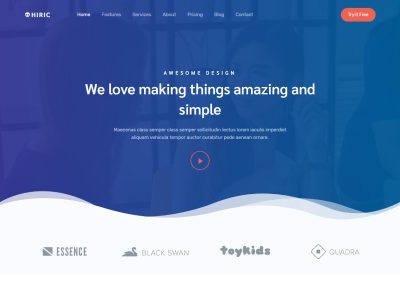 20+ Best Angular 7 HTML Website Templates