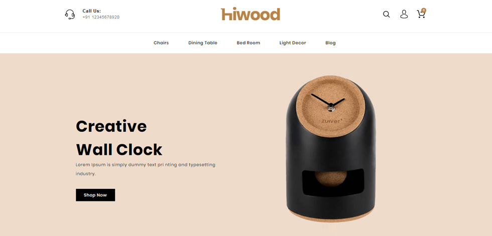 Home page