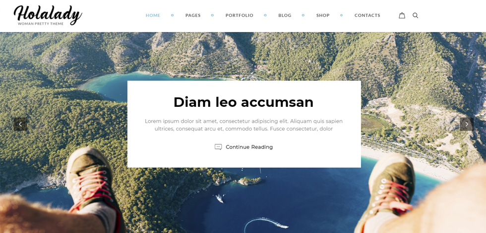Home page