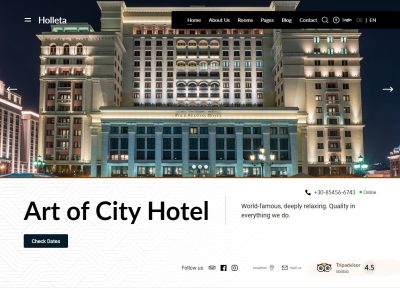 20+ Best Responsive WordPress Resort Theme 2021