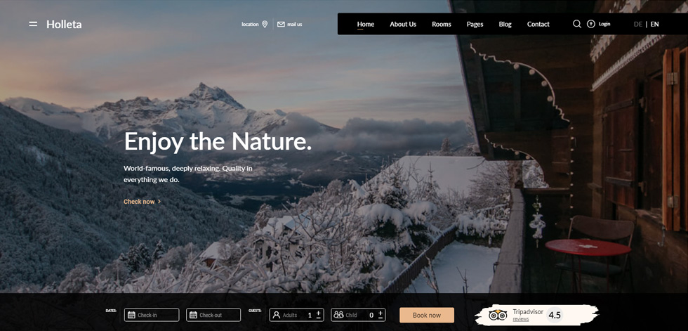 Home page