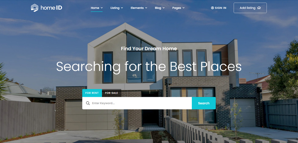 Home page