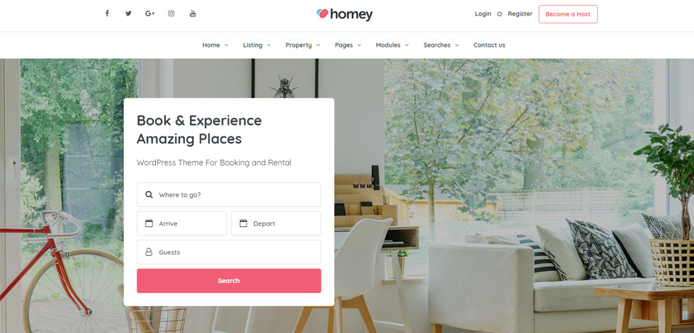 Home page