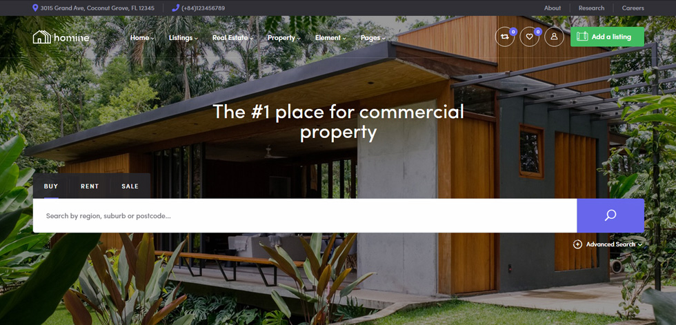 Home page