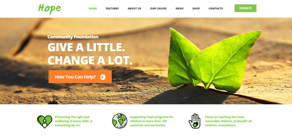 Home page