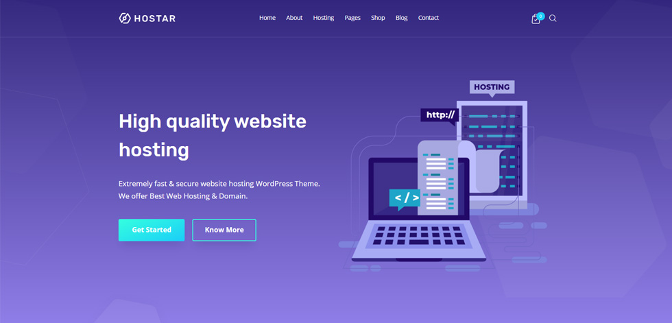 Home page