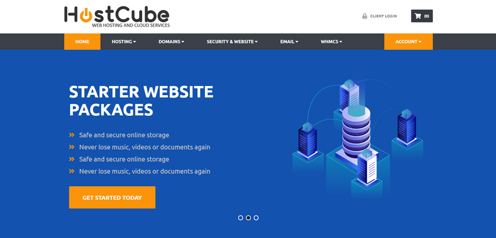 Home page