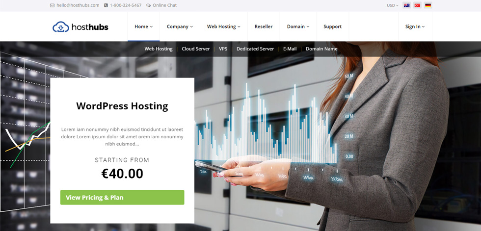 Home page