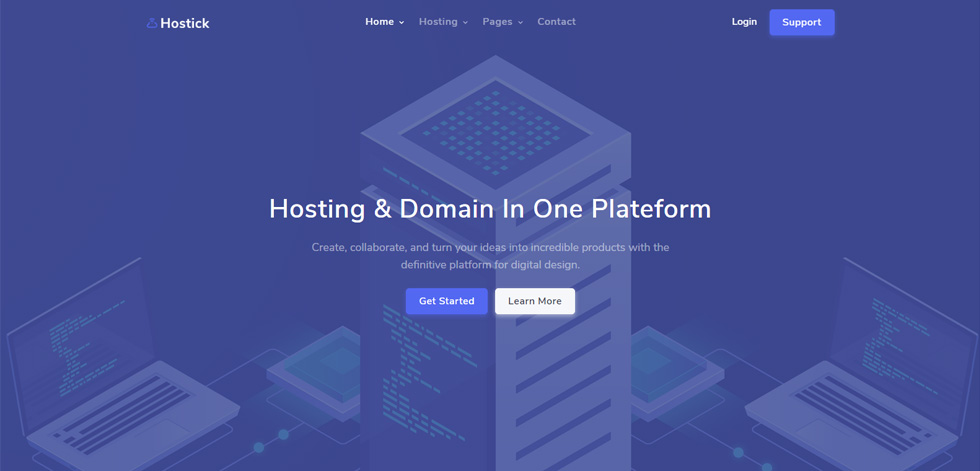 Home page
