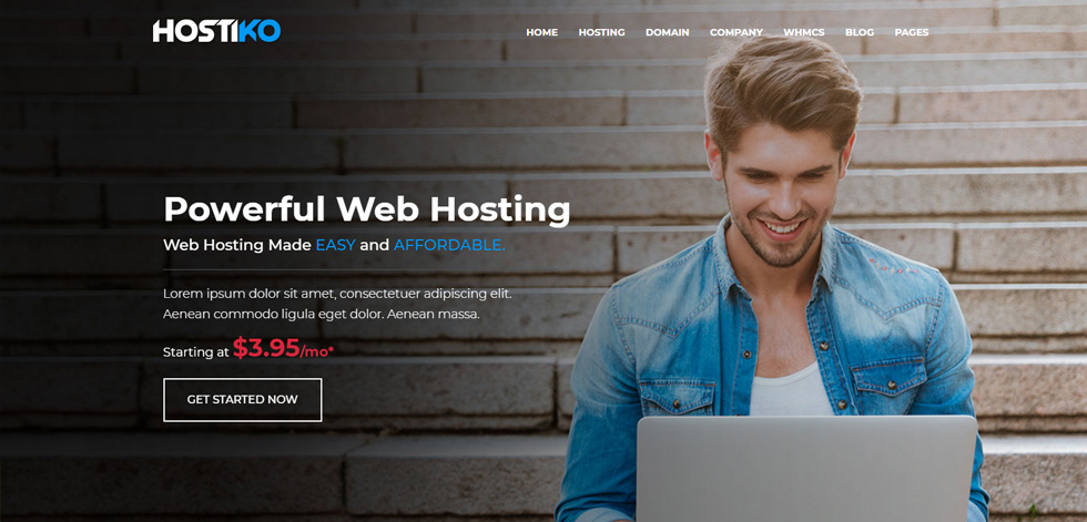 Home page