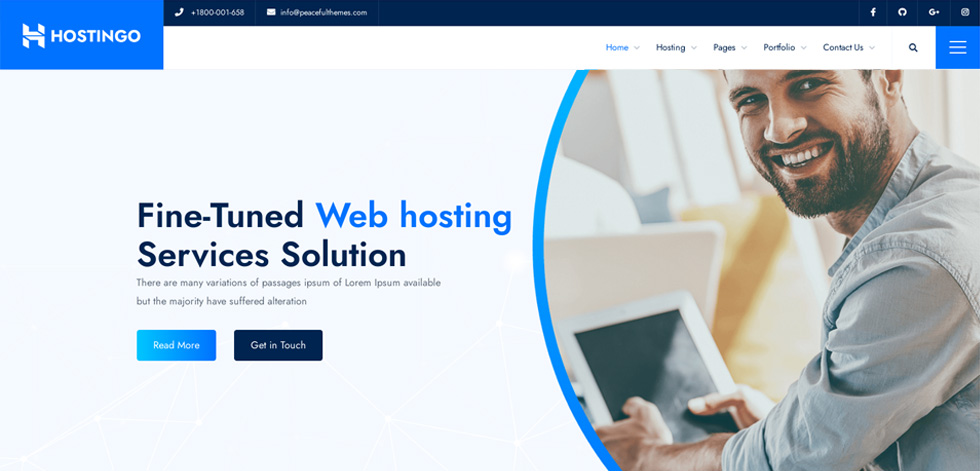 Home page