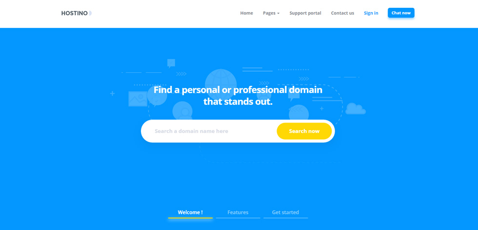 Home page