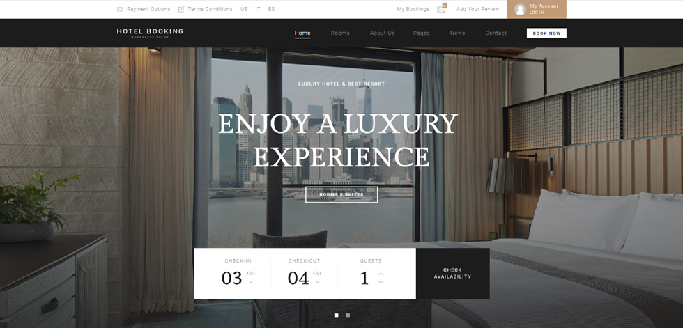 Home page