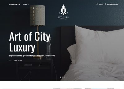 5+ Best Responsive WordPress Resort Theme 2018