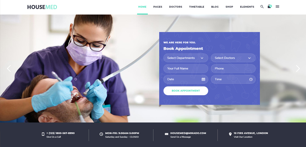 Home page