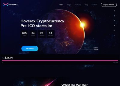 5+ Latest ICO Landing Page Templates 2021