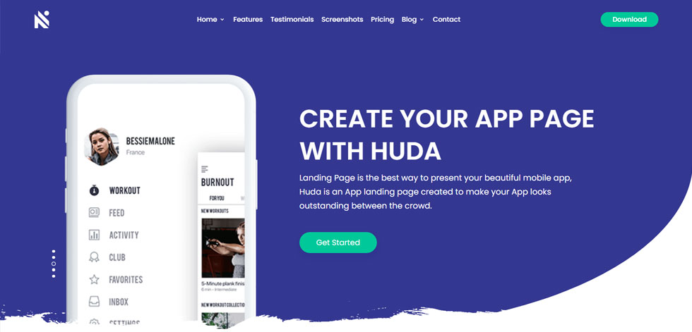Home page