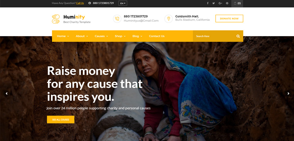 Home page