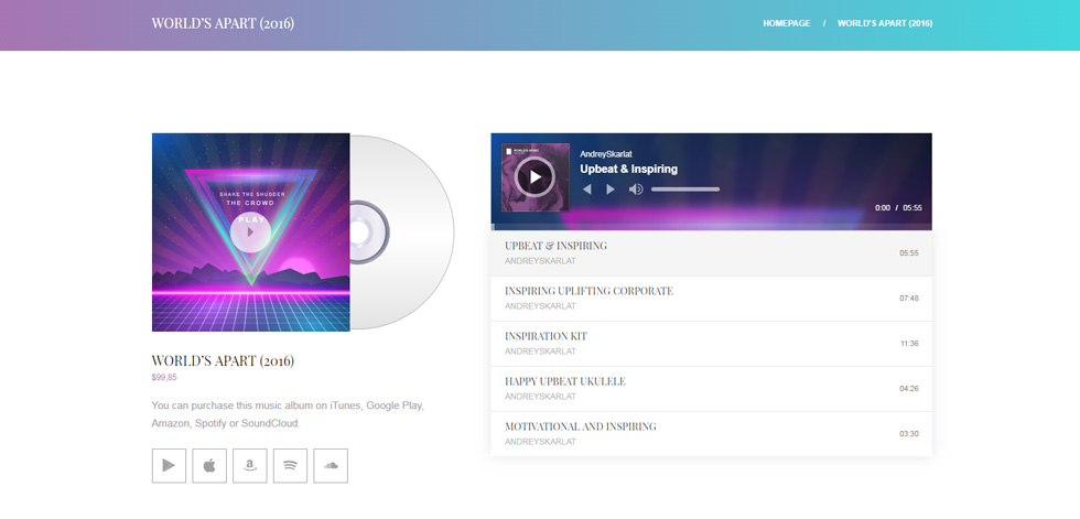 Album details