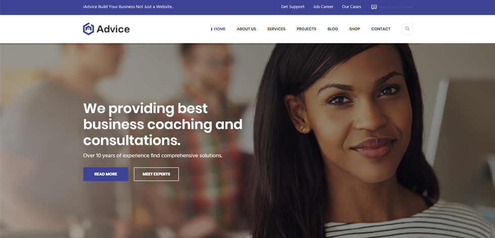 Home page
