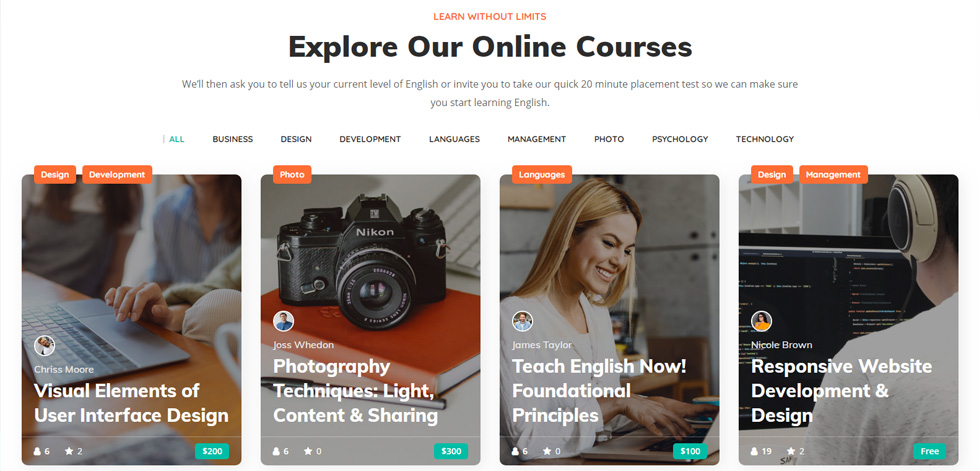 Courses