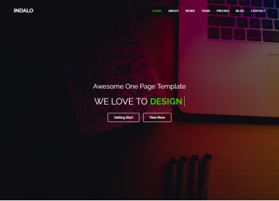 20+ Latest HTML5 Parallax Scrolling Website Templates 2018
