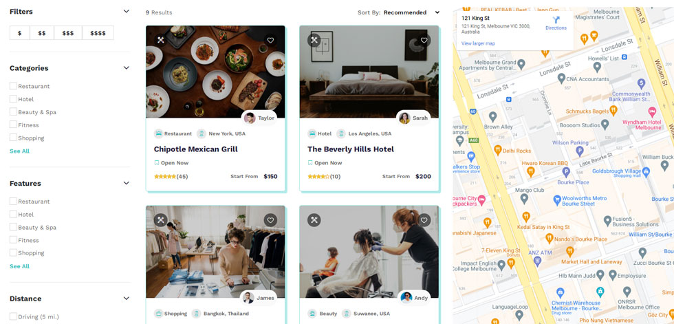 Listings