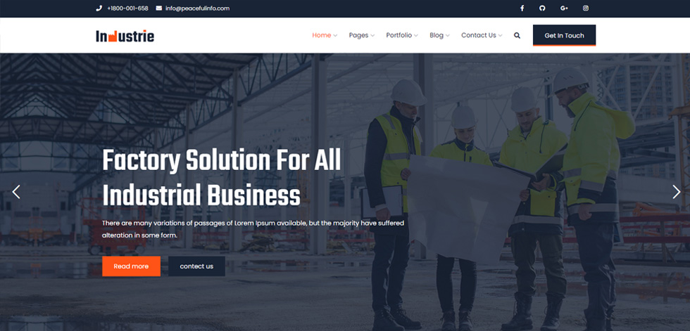 Home page