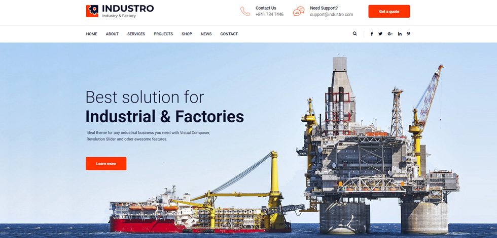 Home page