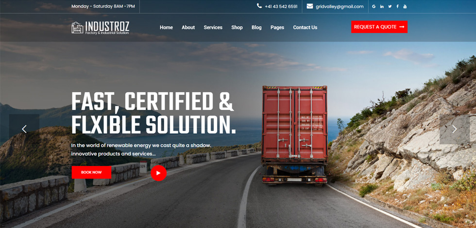 Home page