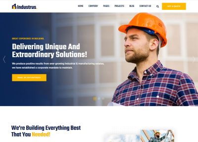 35 Best Responsive Construction Company WordPress Themes in 2021
