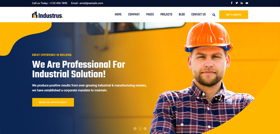 Home page