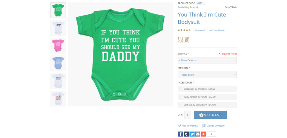 Product page