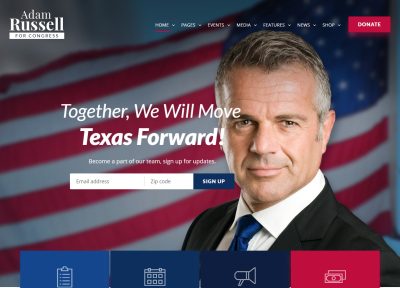 Latest HTML5 Political Website Templates 2020