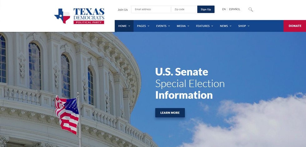 Home page