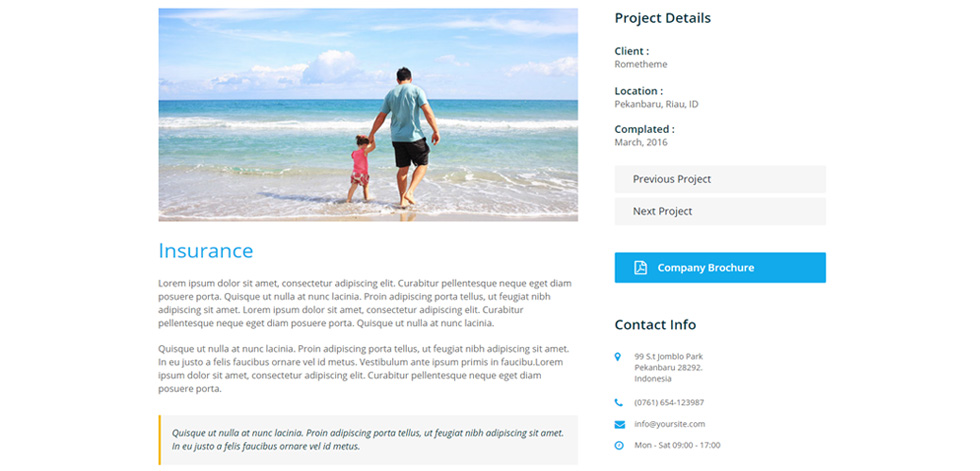 Project detail