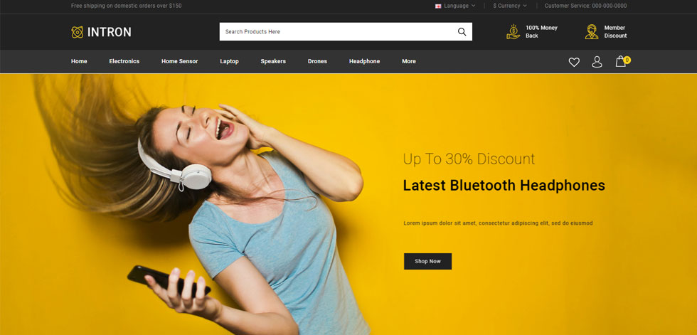 Home page