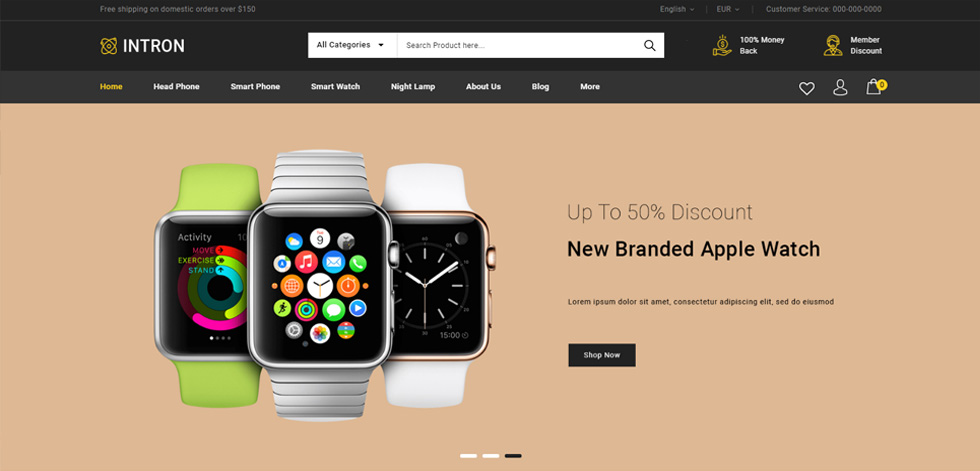 Home page