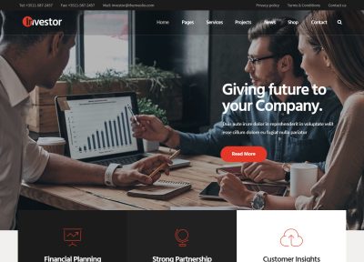 Best Responsive Joomla Accounting Template 2020