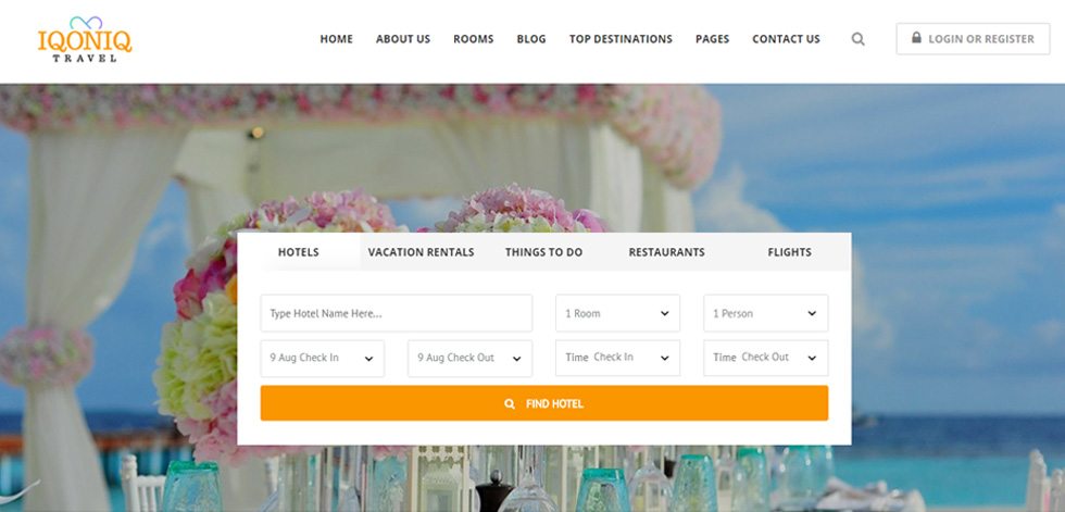 Home page