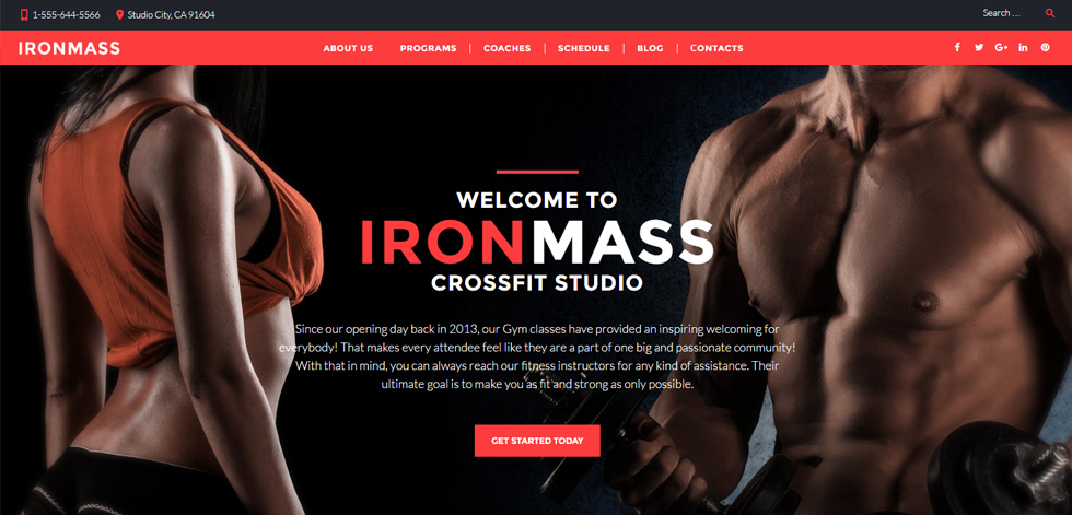 Home page