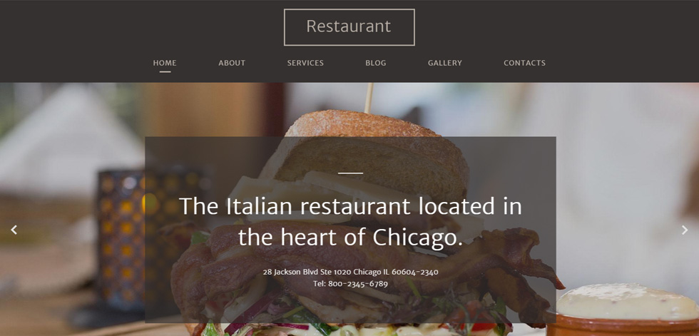 Home page
