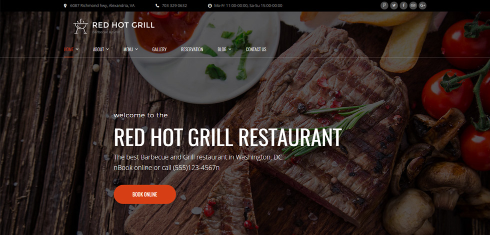 Home page