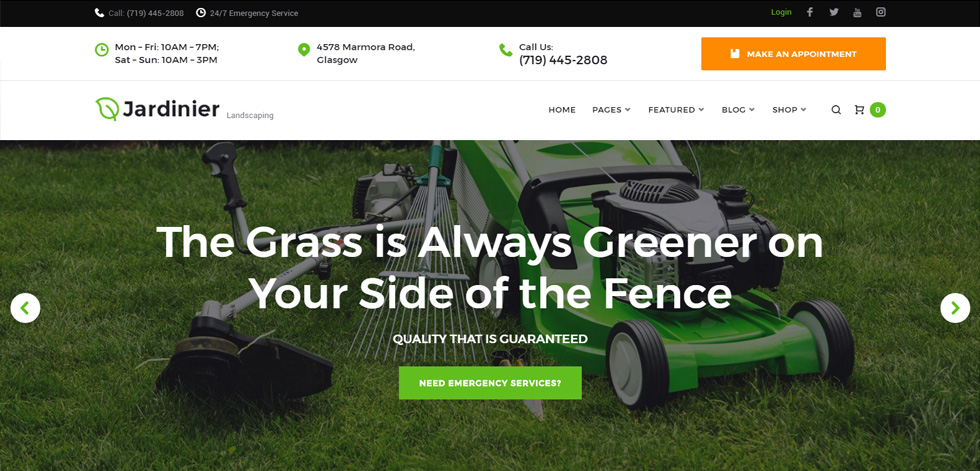 Home page