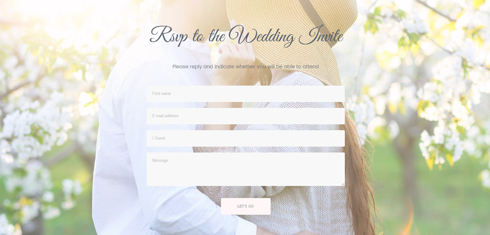 RSVP - Form