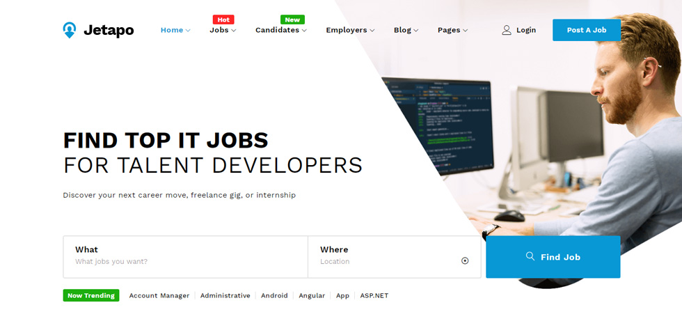 Home page